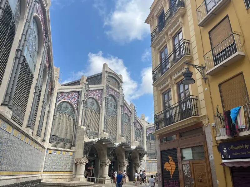 Tudela mercat de carrer