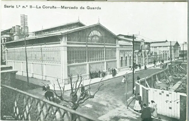 Mercadillo de Eusebio da Guarda Plaza de Lugo — ®www.coruna.gal