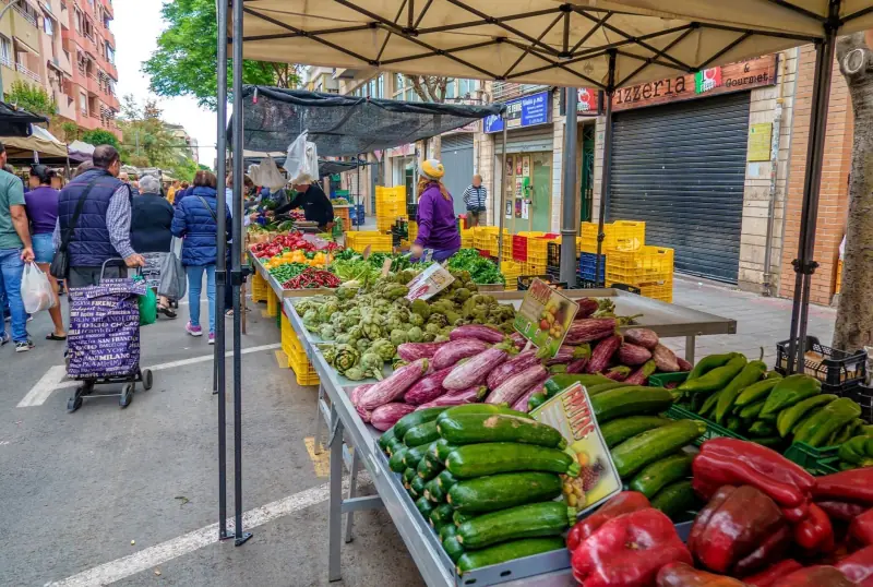 Mercadillo Callejero de San Javier (jueves)