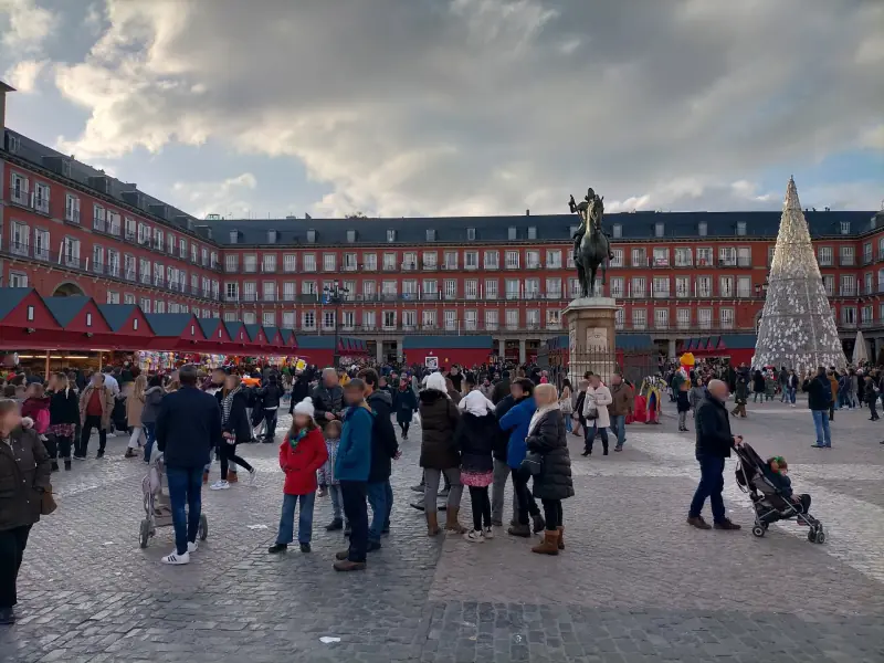 Alcalá de Henares Jul Marknad — historia