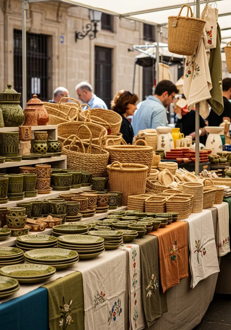 Mercadillo de Artesanía de la calle Luna